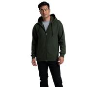 Fruit of the Loom Eversoft Sweat capuche en polaire vacuant l'humidit et respirant Tailles S-4x Sac de sport Vert Fermeture clair complte