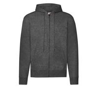 Fruit of the Loom Fermeture Éclair à Capuche Sweat Capuche Non Logo