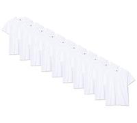 Fruit of the Loom Heavy Cotton 10 Pack Tee T-Shirt, Blanc (White 30), XX-Large (Lot de 10) Homme