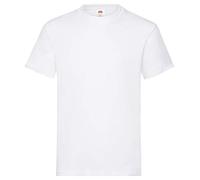 Fruit of the Loom - Heavy Cotton - T- Shirt (Lot de 3) - Homme - Blanc - Taille: S