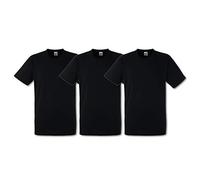 Fruit of the Loom - Heavy Cotton - T- Shirt (Lot de 3) - Homme - Noir - Taille: XL