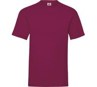 Fruit Of The Loom Herren Kurzarm T-Shirt BC330 (XL) (Burgundrot)