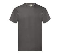 Fruit of the Loom Herren Original T. T-Shirt (5er Pack), Farbe:Graphit, Größe:M