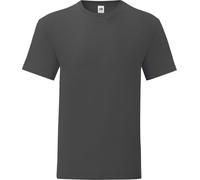 Fruit Of The Loom Herren T-Shirt Iconic PC3389 (M) (Helles Graphit)
