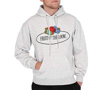 Fruit of the Loom Homme 12208 Sweatshirt capuche, Gris (Graumeliert 94), XXL EU