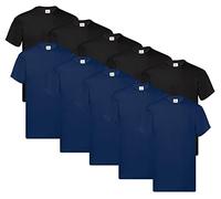 Fruit of the Loom - Iconic Tee, Lightweight Ringspun Tee, 5 packs, T-Shirt Homme, 5X-Large