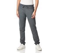 Fruit of the Loom Jogging Confortable et Pantalon Ouvert décontracté, French Terry Black Heather, M Femme