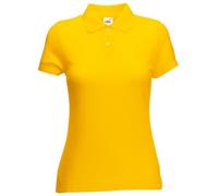 Fruit Of The Loom - Polo manches courtes - Femme (XS) (Jaune) - UTBC384 Jaune, Tournesol G