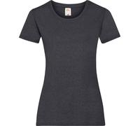 Fruit Of The Loom Lady-Fit T-shirt pour femme BC1354 (L) (Gris foncé chiné)
