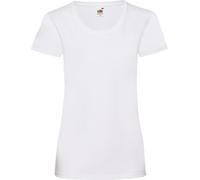 Fruit Of The Loom Lady-Fit T-shirt pour femme BC1354 (XL) (Blanc)