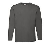 Fruit of The Loom Long Sleeve Value-Weight Tee Col Rond Homme