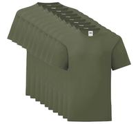 Fruit of the Loom Lot de 10 t-shirts Valueweight, 3XL