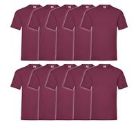 Fruit of the Loom Lot de 10 t-shirts Valueweight, XL