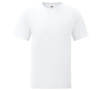 Fruit of the Loom Lot de 10 tee-shirt Iconic T pour homme Taille S - 5XL - Blanc - XXXXX-Large