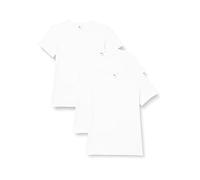 Fruit of the Loom Lot de 3 t-shirts Iconic T pour homme - Taille S à 5XL - Couleur : blanc - Taille : 5XL, Blanc., XXXXXL