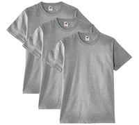 Fruit of the Loom Lot de 3 t-shirts respirants à manches longues pour homme (3er Pack), M