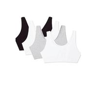 Fruit of the Loom Lot de 4 brassières de Sport en Coton pour Femme - - 38