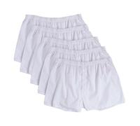 FRUIT OF THE LOOM Lot de 5 boxers tissés blancs - Blanc - X-Large