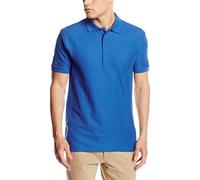 Fruit of the Loom Manches Raglan Polo, Bleu (Bleu Roi), XXXL Homme