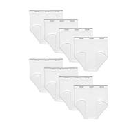 Fruit of the Loom Men's Basic Brief Multipack, White (8 Pack), 2X-Large