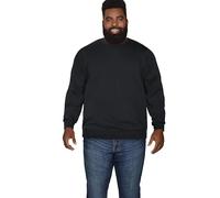 Fruit of The Loom Men's Eversoft Fleece, Hoodies & Sweatpants, Sweatshirt-Black, 3X-Large