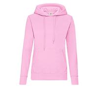 Fruit of the Loom Men's Hoodie Sweatshirt Light Pink S