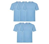 Fruit of The Loom Mens Valueweight Crew Neck, Short Sleeve T-Shirt, Not V Neck.
