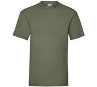 Fruit of the Loom Mens Valueweight T-Shirt Homme - Vert (Classic Olive) - X-Large