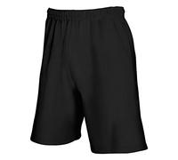 Fruit of the Loom Model_Name, Short Homme, Noir (Black), Large