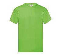 Fruit of the Loom Original Lot de 5 t-shirts pour homme, citron vert, M