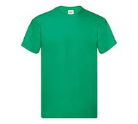 Fruit of the Loom Original Lot de 5 t-shirts pour homme, Vert mai, XL