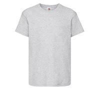 Fruit of the Loom Original T-shirt - 21 Couleurs/âge 3-15 ans. - gris - 12 ans