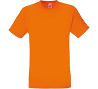 Fruit of the Loom Original T T-Shirt, Orange, S Homme