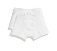Fruit of the Loom Pack de 2 Shorty Easy - M Blanc