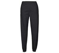 Fruit of the Loom Pantalon de jog classique élastique avec manchette élastique + sac en tissu MyShirt gratuit, gris foncé chiné + sac en tissu Myshirt gratuit, L