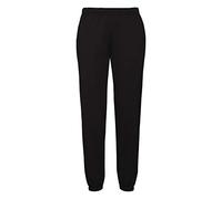 Fruit of the Loom - Pantalon de Jogging élastiqué - Homme (M) (Noir)