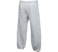Fruit Of The Loom Pantalon de jogging pour enfants Premium 70/30 (2 pièces/paquet) RW6840 (12/13 ans) (Gris)