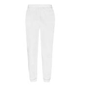 Fruit of the Loom Pantalon de sport pour homme, 1 x blanc élastique + 1 bloc-notes, L
