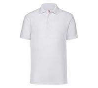 Fruit of the Loom Polo à manches courtes 65/35 pour homme. - Blanc - XXX-Large