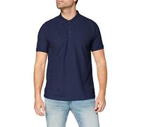 Fruit of the Loom Polo à manches courtes, bleu marine, M