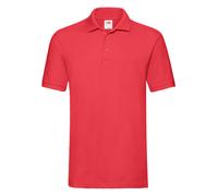 Fruit of the Loom Polo Coton Manches Courtes Pique Homme Col S-3XL