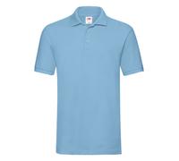 Fruit of the Loom Polo Coton Manches Courtes Pique Homme Col S-3XL