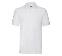 Fruit of the Loom Polo Coton Manches Courtes Pique Homme Col S-3XL