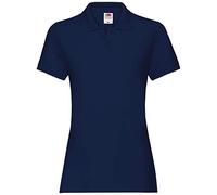 Polo Fruit Of The Loom, 100% coton, coupe féminine, femme et fille (BC1377)
