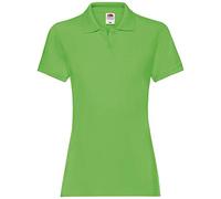 Fruit of the Loom Polo en 100 % coton pour femme - Multicolore - XX-Large