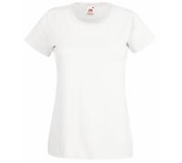 Fruit of the Loom - Polo - Femme Blanc Blanc Medium