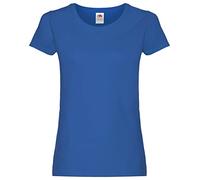 Fruit of the Loom - Polo - Femme Bleu Bleu roi Small