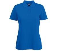 Fruit of the Loom Polo Femme, Bleu Royal., X-Large