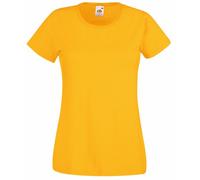 Fruit of the Loom - Polo - Femme Jaune Tournesol Medium