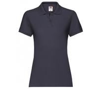 Fruit of the Loom Polo Femme Premium en Coton, Manches Courtes